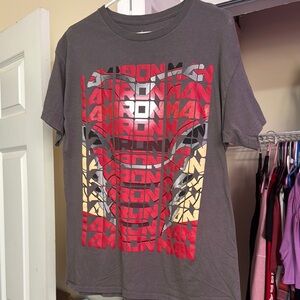 Iron Man Disney Marvel Gray T-Shirt